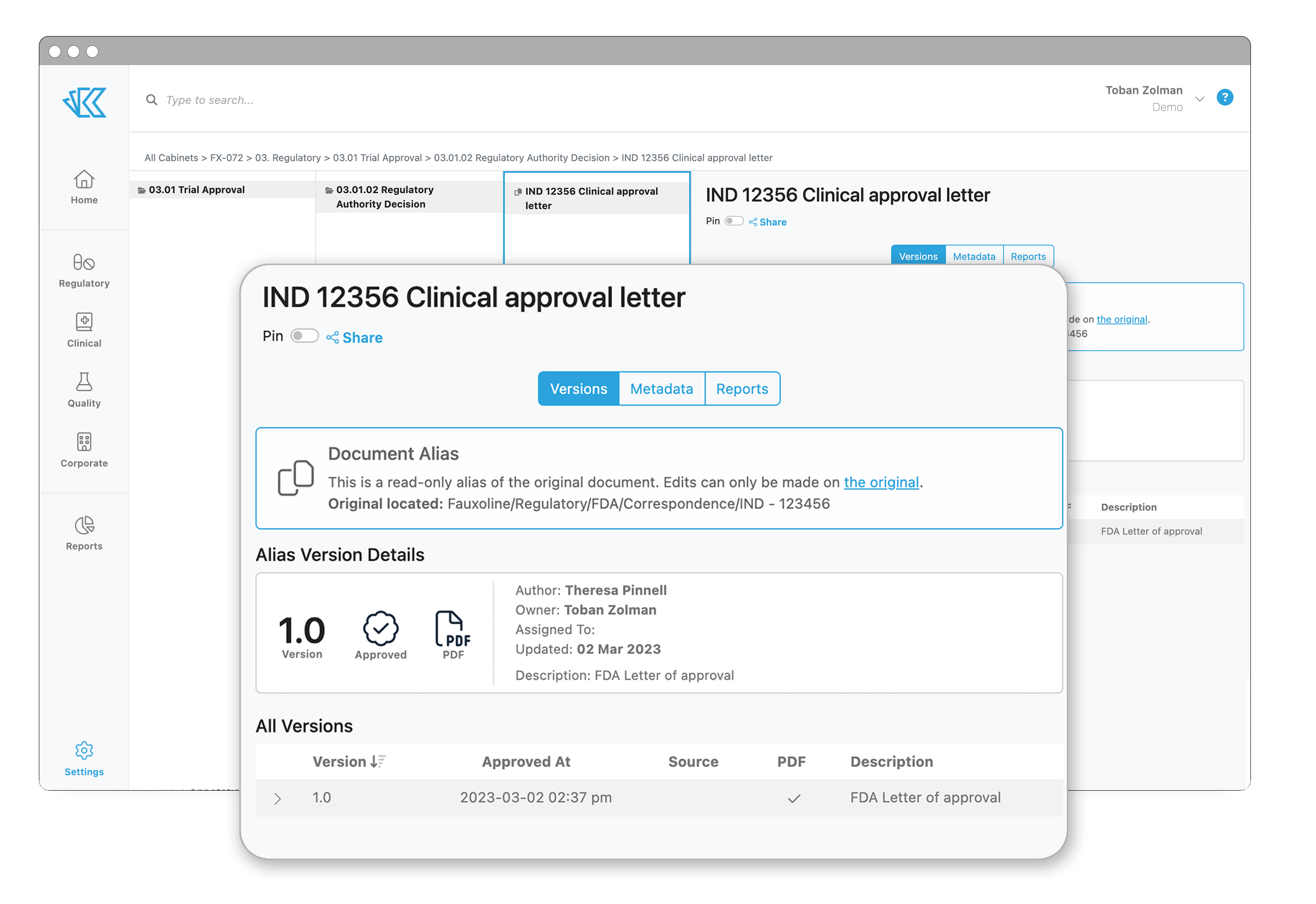 Kivo | Electronic Trial Master File Software for Sponsors